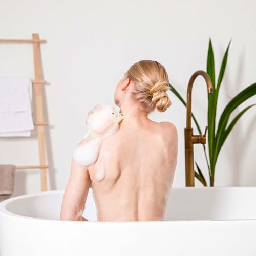 cobee 10 Pack Pure Cotton Soap Bag Set – Mesh Exfoliating Soap Saver Pouch for Shower, Foaming & Drying Soap Holder - görsel 14