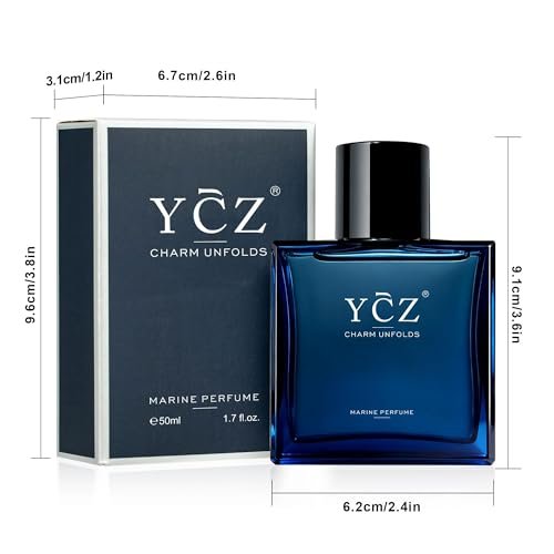 Ycz Marine Charm Eau de Parfum - 1.7 oz Long Lasting Ocean Fragrance for Men and Women - görsel 18