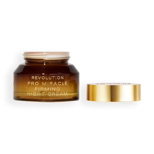 Revolution Pro Miracle Vegan Collagen Night Cream – Hydrating & Firming Night Moisturizer with Vegan Collagen & Squalene, 1.69 fl oz Avelisse