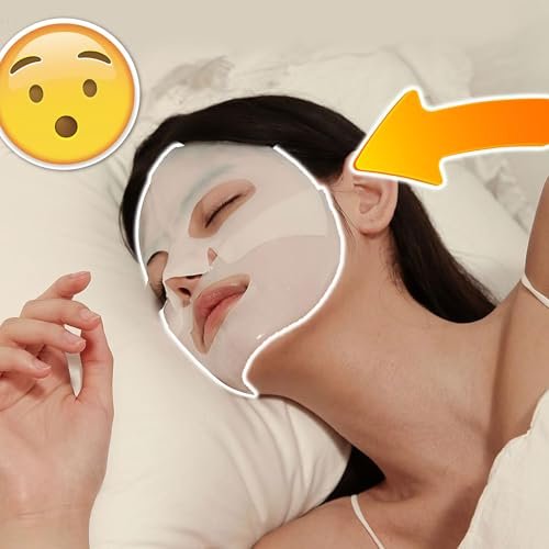 Korean Bio Collagen Face Mask - Deep Hydrating Pore Reducing Mask for Glass Glowy Skin | 4 Count - görsel 9