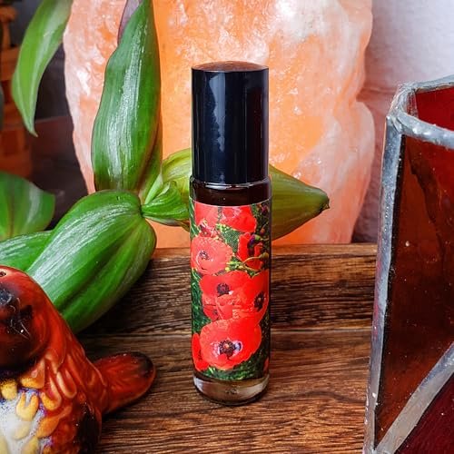 Shadow Scents Opium Perfume for Women - Sensual Oriental Roll-on Perfume Oil with Woods, Spices & Florals (0.33 Fl Oz) Avelisse