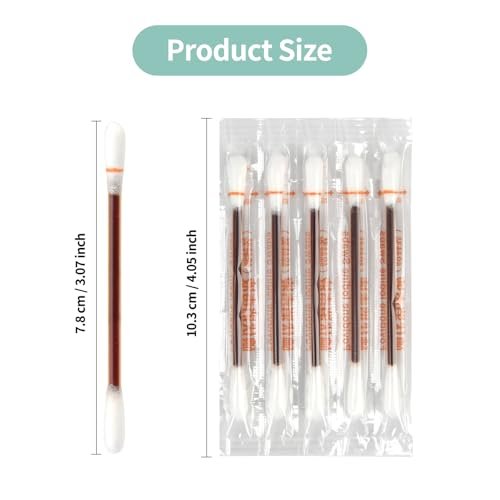 Sterile Iodine Swabs for First Aid – Single-Use Antiseptic Cotton Sticks for Wound Disinfection, Portable & Convenient for Travel, Home, Kids & Outdoor Emergencies Avelisse