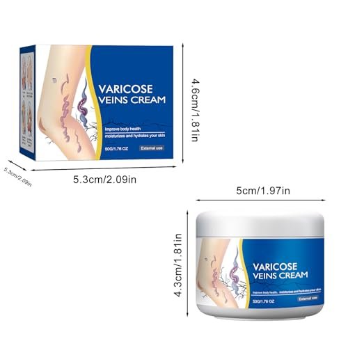 Wanban Varicose Veins Treatment Cream for Legs – Natural Ingredients, Suitable for Most Skin Types Avelisse