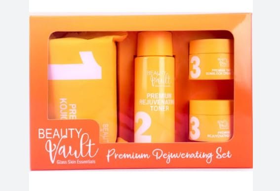 Beauty Vault Rejuvenating Set (New Packaging) – Complete Facial Kit for Radiant Skin Avelisse