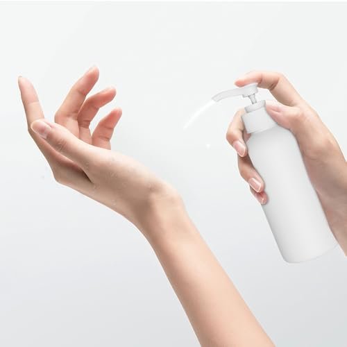 DTDNZKN 2 Pack 10 oz (300ml) Pump Bottles Dispenser for Massage Oil, Liquid Soap with Labels - White PET - görsel 12