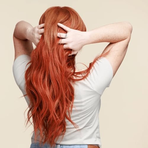 Overtone Daily Color Depositing Conditioner for Hair, Golden Copper - Temporary Pigment with Shea, Coconut & Avocado Oils, Hydrating, Vegan & Cruelty-Free, All Hair Types, 4.5 oz Avelisse