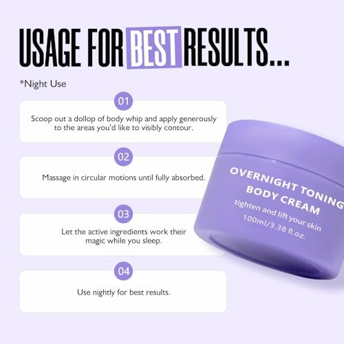 Sea-Maid Overnight Toning Body Firming Cream - Anti-Wrinkle Moisturizing Whip for Smooth & Tight Skin, Reduces Fine Lines & Wrinkles, All Skin Types (3.38 Fl Oz) - görsel 14