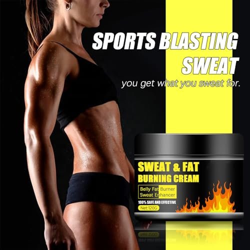 Grospe Sweat & Fat Burning Cream – Belly Fat Burner & Slimming Massage Cream for Thighs, Legs, Abdomen & Buttocks (4.23 OZ) - görsel 16