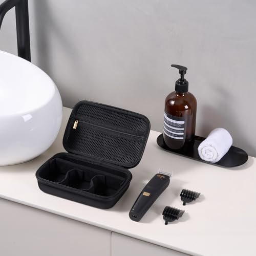 ProCase Hard EVA Travel Case for Electric Hair Clipper Trimmer, Protective Storage Organizer Bag for Beard/Body/Bikini Trimmer & Shaver - Black - görsel 14