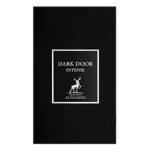 Maison Alhambra Dark Door Intense Eau de Parfum for Men – Aromatic, Woody, Floral, Musky Long-Lasting Fragrance (3.4 oz / 100 ml) - görsel 6