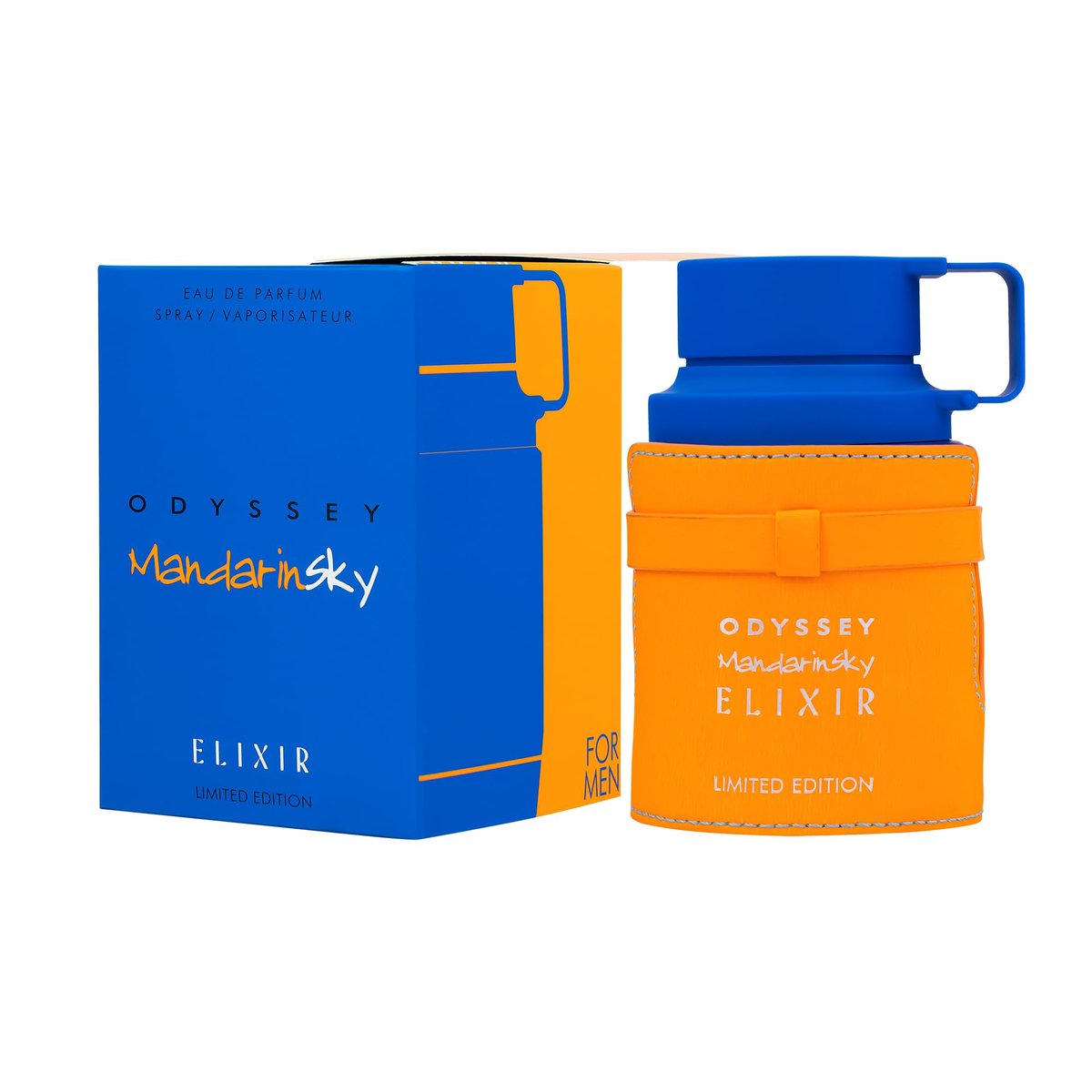 Armaf Odyssey Mandarin Sky Elixir Limited Edition for Men – 3.4 oz Eau de Parfum Spray Avelisse