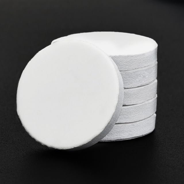 PartyKindom 50pcs 2000 Grit Nail Polishing Discs - Professional Self-Adhesive Buffing Pads for Electric Nail Drill, High-Shine Sanding Discs for Natural Nails, Salon Quality Manicure (25mm, White) - görsel 10