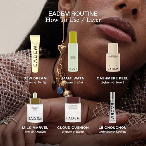 EADEM Mami-Wata Ultra Calming Rescue Mist – Hydrating Face Mist with Barrier Repair Serum for Sensitive Skin, 3.38 fl oz Avelisse