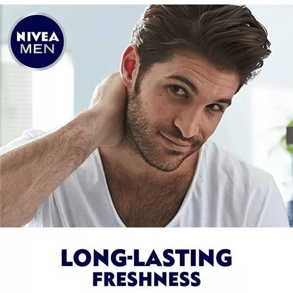NIVEA Men Silver Protect Roll-On Deodorant, Long-Lasting Freshness, Quick Dry, 50ml, Gentle on Skin, Fresh Scent, Pack of 2 Avelisse
