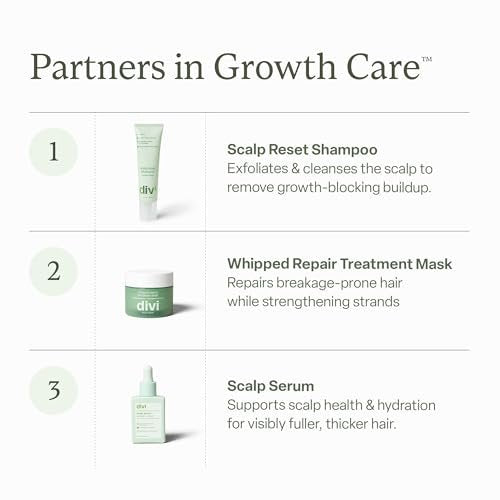 Divi Clarifying Scalp Reset Shampoo - Weekly Deep Cleansing Treatment for Product Buildup and Hard Water, 34 Fl Oz Avelisse