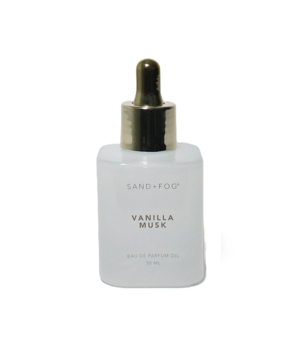Sand + Fog Vanilla Musk Perfume Eau De Parfum Oil Dropper 1.7 fl oz Avelisse