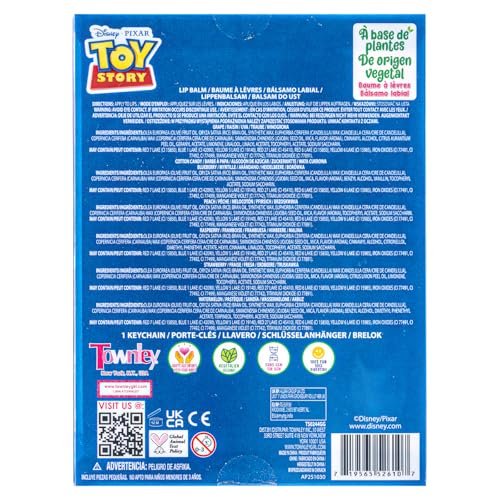 Toy Story 7 Pack Lip Balm with Keychain - Plant Based Lip Balm for Kids, Boys and Girls, by Townley Girl - görsel 18