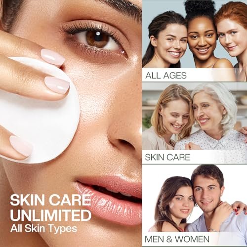 Glycolic Acid Pads 20%: Dual Sided Exfoliating Face Peels with Salicylic Acid & Niacinamide Reduce Surface Skin Fine Lines and Wrinkles Daily Facial Cleansing for All Skin Types 60 Count - görsel 16