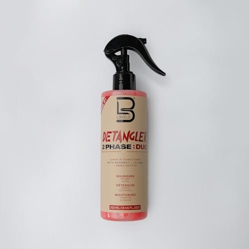 L3 Level 3 2 Phase Detangler Spray for Smooth Hair - Hydrates Dry and Damaged Hair - Lightweight Leave-In Conditioner for Shine and Slip - görsel 11