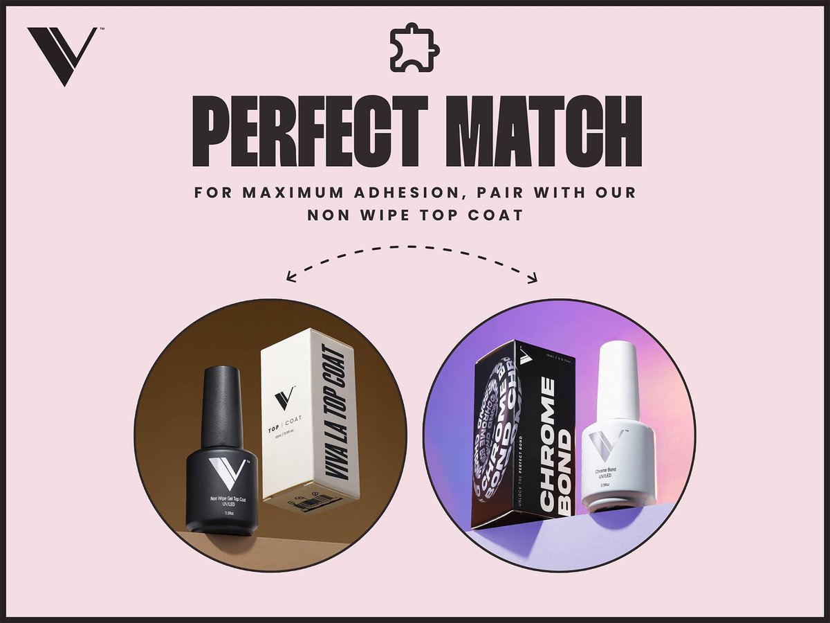 V Beauty Pure Chrome Nail Bond - Chrome Base Coat for Precise Powder Placement & Maximum Retention, Beginner-Friendly Formula, Protects Against Lifting and Chipping, 15 mL - görsel 12