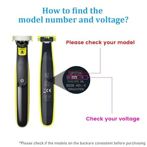 GOLDFOX 5V USB Charger Cord Compatible with Philips Norelco OneBlade 360 Shaver QP2724 QP2834 QP4530 MG7910 MG9525 MG9510 MG5910 S7887 QP1924 X5006 Electric Trimmer Shaver Replacement Charging Cable - görsel 16