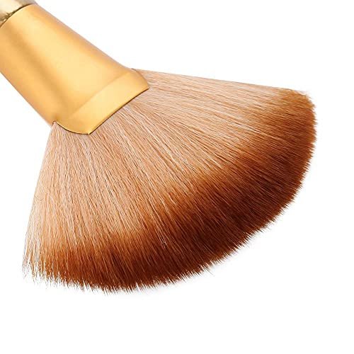 Mrxxjz Professional Powder Brush - Large Body Dual-Use Setting Brush with Soft Nylon Bristles for Spray Tan & Makeup Finishing, Salon-Grade Face/Body Brush - görsel 12