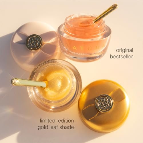 TATCHA The Kissu Gold Leaf Lip Mask – Limited-Edition Restorative Shimmery Lip Mask for Plump, Soft Lips Avelisse