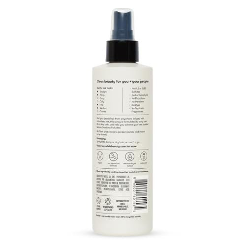 Odele Texturizing Sea Salt Spray – 8 fl oz | Volume & Tousled Texture for Straight to Wavy Hair - görsel 14