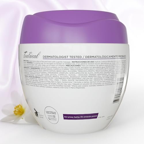 TEATRICAL Korean Facial Cream with Stem Cells and Rice – Face Moisturizer for Women, Hydrating & Even Tone, Paraben-Free Non-Greasy Formula, 7 oz - görsel 16
