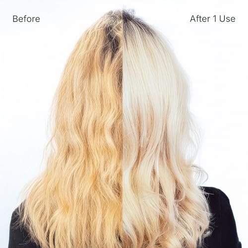 GOOD&ALL Purple Shampoo - Neutralize Yellow Tones for Blonde, Silver & Highlighted Hair - Sulfate-Free, Paraben-Free, Fragrance-Free, Vegan - 13.5 fl oz - görsel 12