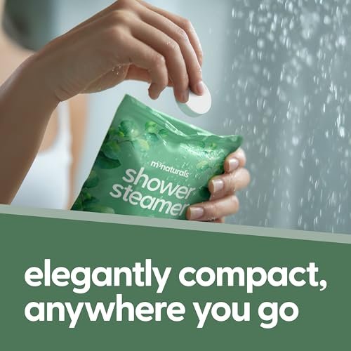 Eucalyptus Aromatherapy Shower Steamers – 14 Individually Wrapped Tablets for Sinus Relief, Relaxation, Sleep & Post-Workout Recovery by M3 Naturals - görsel 18