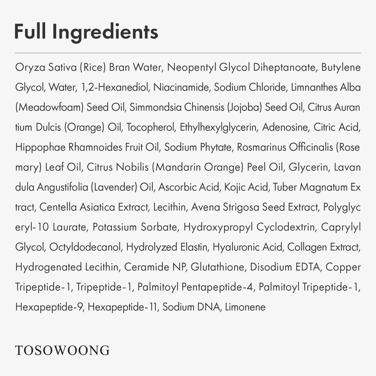 TOSOWOONG Rice Glow Spray Serum – 70% Rice Bran Water, Vitamin C, Kojic Acid, Glutathione, Hyaluronic Acid, PDRN – Hydrating All In One Face Mist for Glass Skin – Korean Skincare, 100ml Avelisse