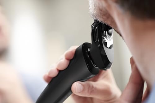 Philips Norelco Shaver 6000 S6600/90 - Rechargeable Wet & Dry Rotary Shaver with Beard Styler and Precision Trimmer (Renewed) Avelisse