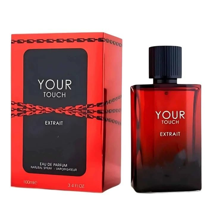Your Touch Extrait Eau de Parfum – 100 ml / 3.4 oz – Long-Lasting Unisex Sweet Spicy Woody Fragrance - görsel 1
