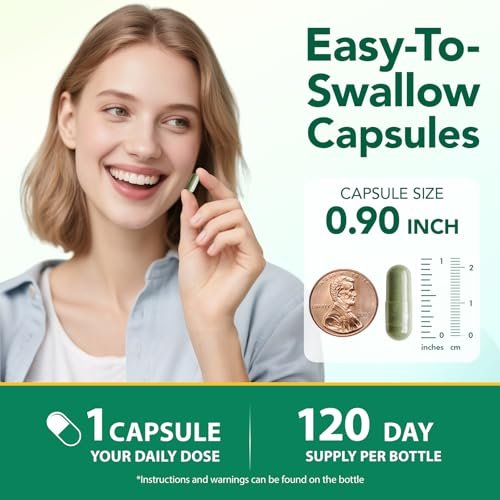 AUIWQWFI Body Deodorizing Supplement - Chlorophyll Pills for Internal Odor Control, Fresh Breath & Digestive Support - 120 Count Avelisse