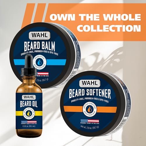 Wahl Beard Softener for Men - 2 oz Beard Conditioner with Shea Butter, Moisturizes Hair & Softens Skin, Lightly Scented, Model 3028691 - görsel 18