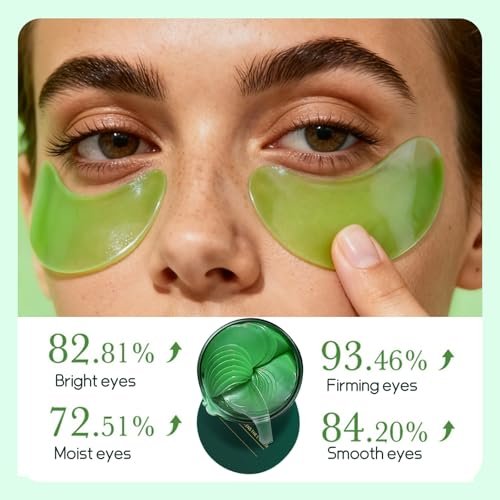 Avocado Eye Mask 60 Pcs - Hydrating Under Eye Patches for Dark Circles, Puffiness, and Fine Lines - görsel 16