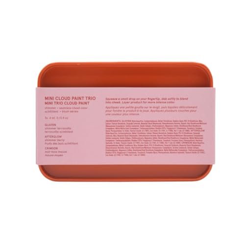 Glossier Mini Cloud Paint Blush Trio Holiday Gift Set: Crimson, Glisten & Afterglow Avelisse