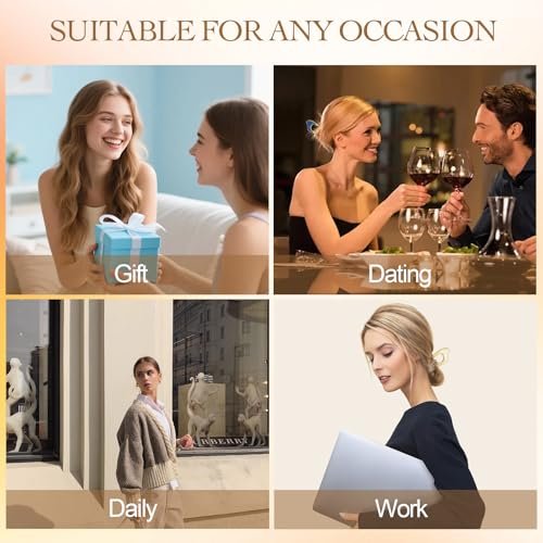 Zesucal 10 PCS Decorative French Hair Pins for Women - Pearl U-Shaped Metal Hair Pins for Bun and Updo Styling Avelisse