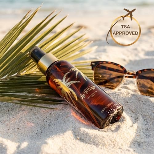 Onyx La Playa Dry Tanning Oil Spray Gel Accelerator - Fast Dark Tan Enhancer for Indoor Tanning Beds & Outdoor Sun, Non-Greasy, No-SPF, 3.38 Fl Oz Avelisse