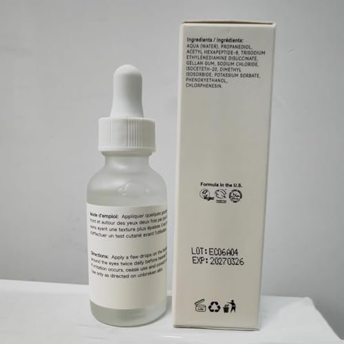 Argireline Solution 10% Serum for Face – Anti-Aging Facial Serum to Improve Sagging and Fine Lines, Skin Firming, Hydrating & Boosts Elasticity, For Women & Men, All Skin Types, 30ml - görsel 18