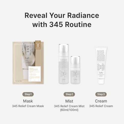 Dr.Althea 345 Relief Cream & Mist Duo - Soothing Recovery & Moisture for Sensitive Skin - Korean Vegan Skin Care Set Avelisse