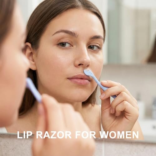 HJZHII 6 Pcs Eyebrow Razor for Women - Mini Eyebrow Trimmer with Precision Cover, Small Face Razor for Lip Hair Removal & Eyebrow Shaping Avelisse