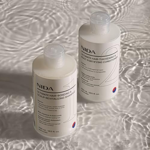 NIDA Ultimate Hair-Bonding & Scalp-Revitalizing Shampoo | Strengthens & Nourishes All Hair Types | 8.5 fl. oz. Avelisse