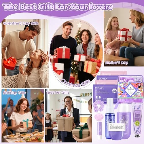 KIYTARBOO 11 Pcs Skin Care Set for Women - Complete Travel Size Spa Kit, Gift for Birthday, Teacher Appreciation, Valentine's Day, Mother's Day - görsel 12