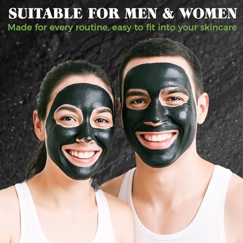 Tailgenci Blackhead Remover Mask – Charcoal Peel Off Face Mask for Deep Pore Cleansing, Removes Acne & Blackheads for Men & Women, 4.23 Oz - görsel 16