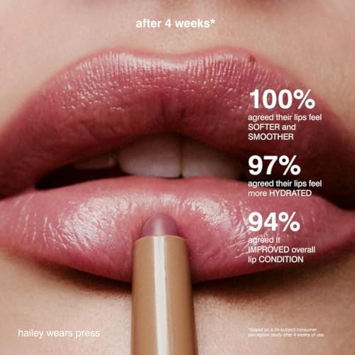 Rhode Peptide Lip Shape Contouring Lip Shaper - Press (Warm Pinky Nude) 0.3 Fl Oz Avelisse