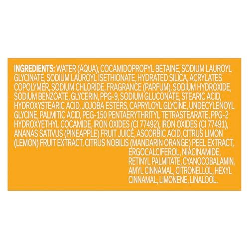 OLLY Exfoliating Body Wash Happy Mood + Skin - Jojoba Beads, Pineapple Enzymes & Vitamin C for Softer, Glowing Skin - 17 Fl Oz - görsel 16