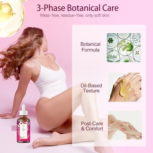 Zoone Nutra Cyperus Rotundus Seed Oil 60ml – Enhanced Botanical Formula with Hair Inhibiting Complex, Infused with Narcissus & Japanese Yam Extract, Lightweight Body Care Blend Avelisse