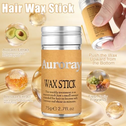 Auroray Boar Bristle Hair Brush with Spray Bottle – Slick Back & Flyaway Control for Women and Men - görsel 16